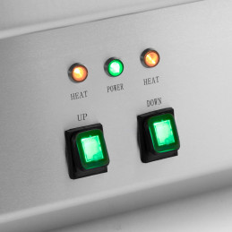 
Elektrinis šildytuvas gruzdintoms bulvytėms 30-150C 18l 1100W
