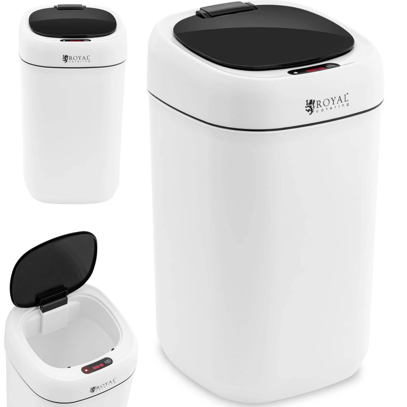 Automatinė bekontaktė šiukšlių dėžė su judesio jutikliu, 9 litrai
Automatinė bekontaktė šiukšlių dėžė su judesio jutikliu, 9 litrai