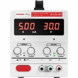 
Laboratorinio aptarnavimo maitinimas 0-30 V 0-5 A DC 205 W
