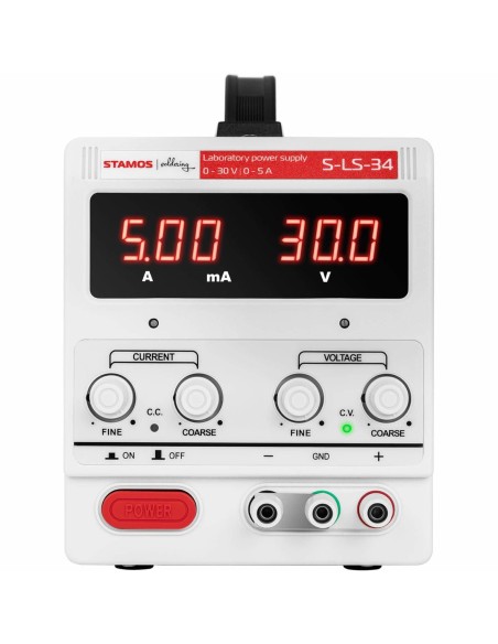 Laboratorinio aptarnavimo maitinimas 0-30 V 0-5 A DC 205 W
 
Laboratorinio aptarnavimo maitinimas 0-30 V 0-5 A DC 205 W