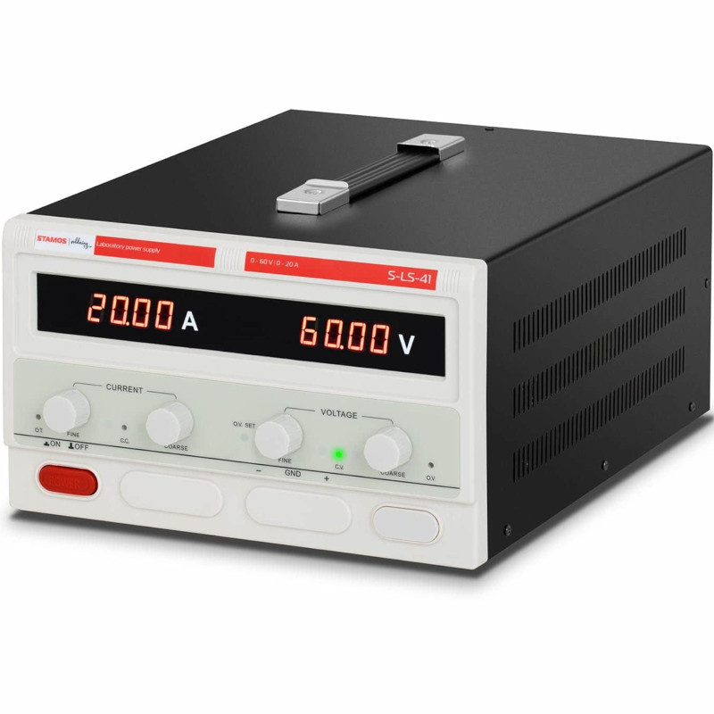 Laboratorinio aptarnavimo maitinimas 0-60 V 0-20 A DC 1200 W