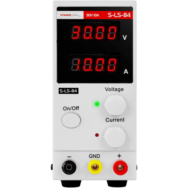 Laboratorinio aptarnavimo maitinimas 0-30 V 0-10 A 300 W