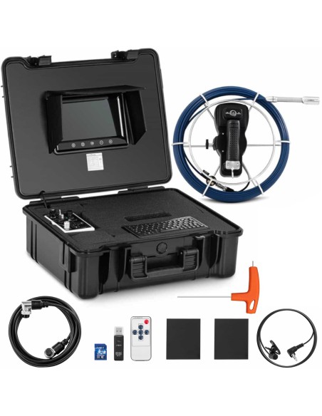 Endoskopinė diagnostinė apžiūros kamera korpuse 12 LED TFT 9 colių SD 30 m
 
Endoskopinė diagnostinė apžiūros kamera korpuse 12 LED TFT 9 colių SD 30 m