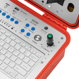 
Endoskopinė diagnostinė apžiūros kamera 18 LED LCD 10 colių SD 20 m

