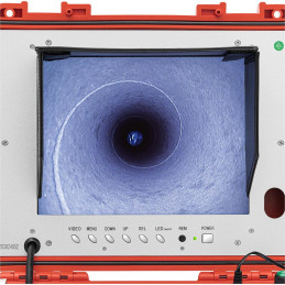 
Endoskopinė diagnostinė apžiūros kamera 18 LED LCD 10 colių SD 20 m
