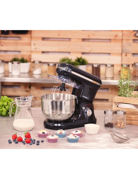 Planetinis tešlos maišytuvas 3in1 5L 1200W juodas