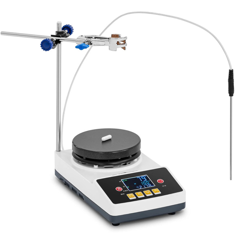Laboratorinė magnetinė maišyklė su kaitinimu 330 C 100-1800 aps./ min
Laboratorinė magnetinė maišyklė su kaitinimu 330 C 100-1800 aps./ min