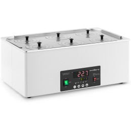 
Laboratorinė vandens vonia, 6 vietų, 5-100C, 22,5 l
