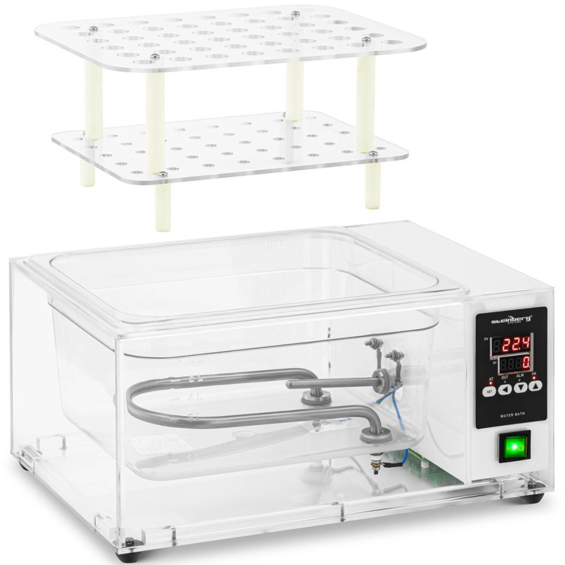 
Laboratorinė vandens vonelė skaidri 5-100C 9 l
