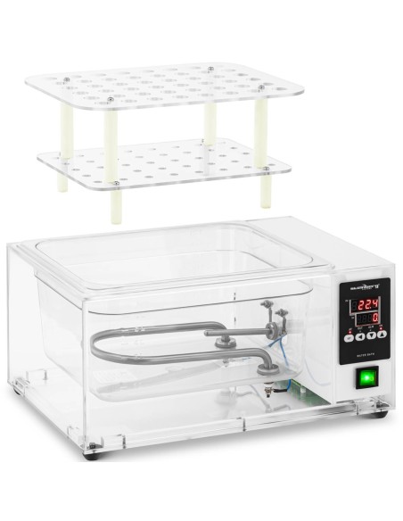 Laboratorinė vandens vonelė skaidri 5-100C 9 l
 
Laboratorinė vandens vonelė skaidri 5-100C 9 l