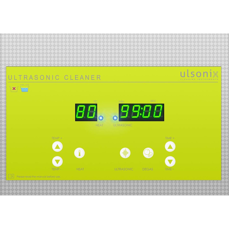 Ultragarsinis vonios valiklis LED valytuvas 3,2 l 120 W