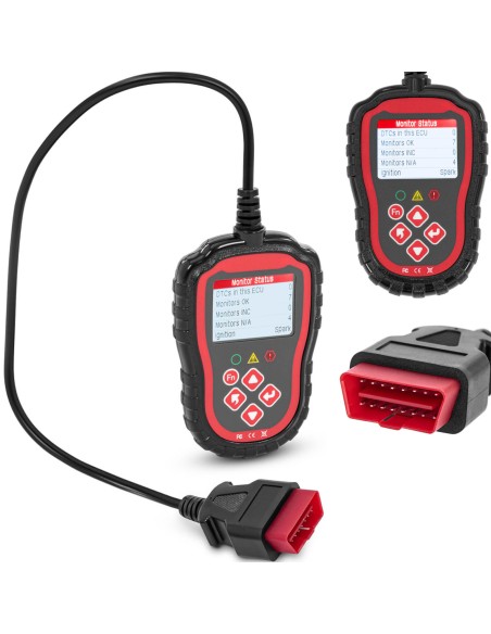 OBD2 automobilių diagnostikos skaitytuvo testeris 8-25V VIN/ ID/ CVN/ PCM/ ECU
 
OBD2 automobilių diagnostikos skaitytuvo testeris 8-25V VIN/ ID/ CVN/ PCM/ ECU