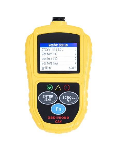 OBD2 automobilių diagnostikos skaitytuvo testeris 8-18V VIN/ ID/ CVN/ PCM/ ECU
 
OBD2 automobilių diagnostikos skaitytuvo testeris 8-18V VIN/ ID/ CVN/ PCM/ ECU
