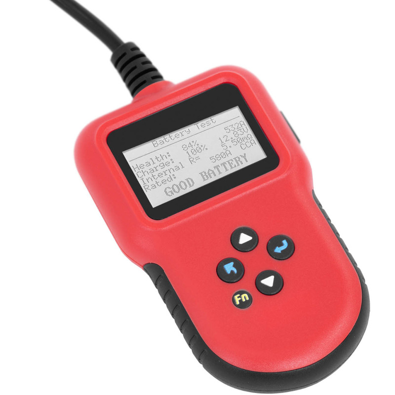 Diagnostinis matuoklio testeris skirtas 12/ 24 V LCD baterijoms