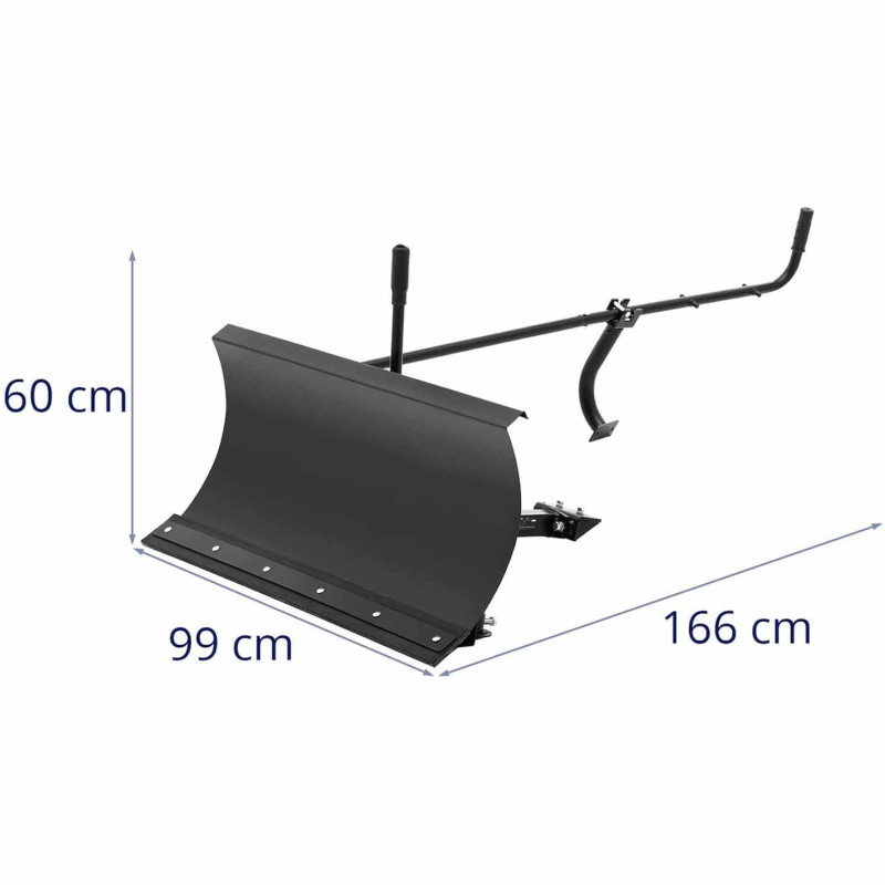 Sniego valytuvas benzininiam karučiui HT-MD-500 99 x 166 x 60 cm
