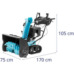 
Benzininis sniego valytuvas su elektriniu paleidimu, LED, 750 mm, 302 cm3
