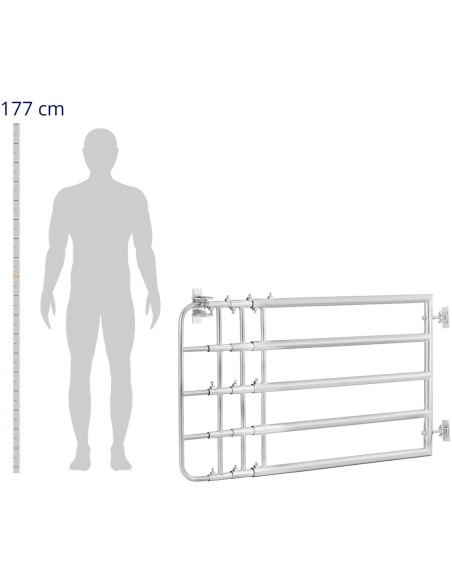 Ganyklos vartai į fermą reguliuojami, 150 - 400 cm
 
Ganyklos vartai į fermą reguliuojami, 150 - 400 cm
