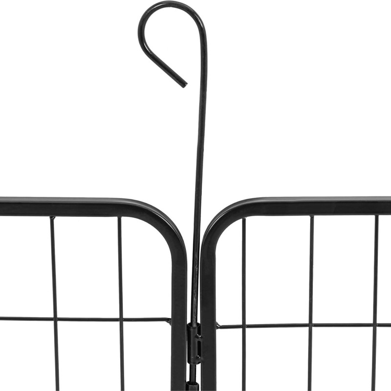 
Maniežas ir bėgimas šunims ir šuniukams su vartais, aukštis 61 cm, 8 segmentai
