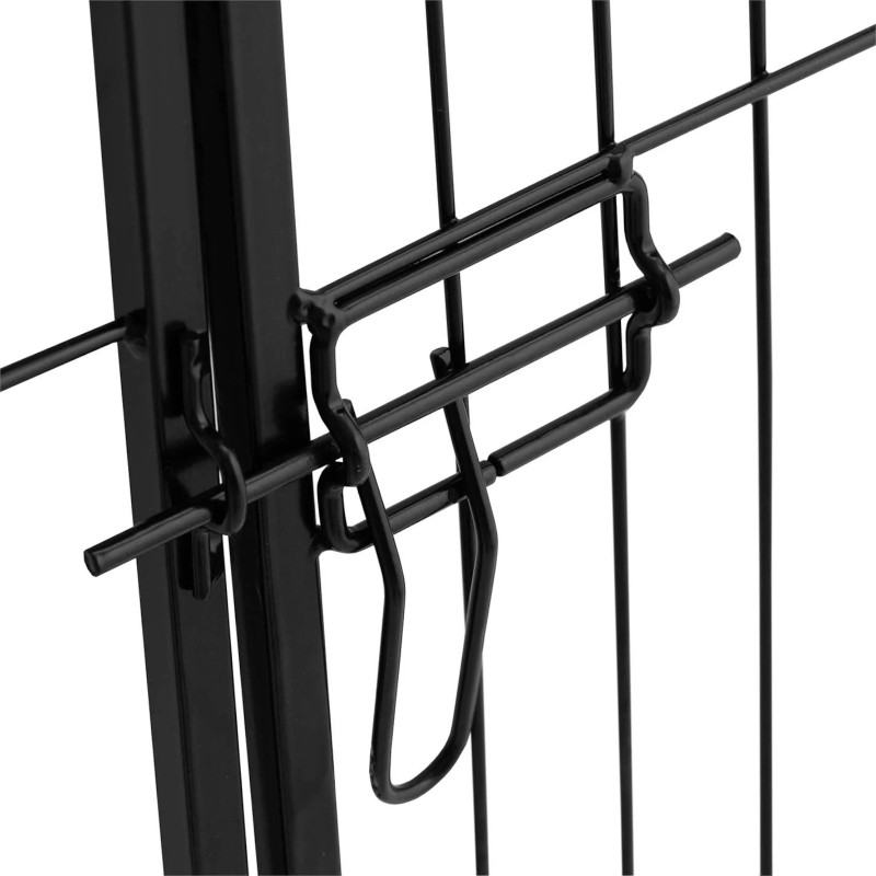 
Maniežas ir bėgimas šunims ir šuniukams su vartais, aukštis 81 cm, 8 segmentai
