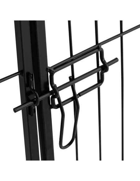 
Maniežas ir bėgimas šunims ir šuniukams su vartais, aukštis 100 cm, 8 segmentai
