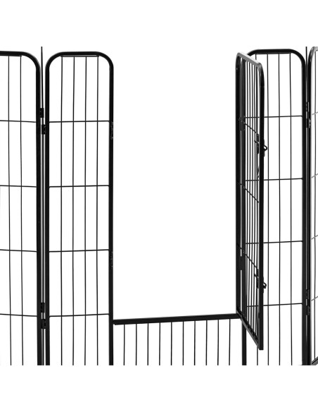 
Maniežas ir bėgimas šunims ir šuniukams su vartais, aukštis 100 cm, 8 segmentai
