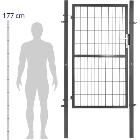 Įėjimo į sodą vartai plieniniai, 105 x 211 cm
 
Įėjimo į sodą vartai plieniniai, 105 x 211 cm