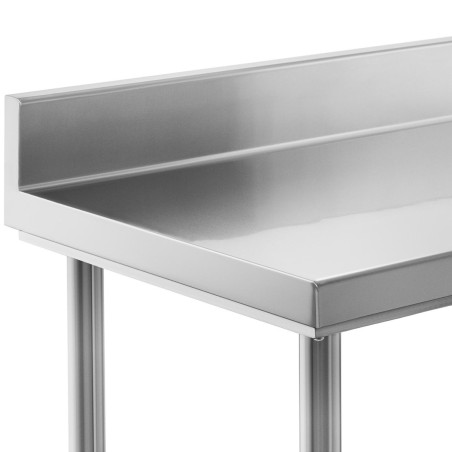 Stalas, nerūdijančio plieno, sieninis stalviršis su briauna ir lentyna 120x70cm
 
Stalas, nerūdijančio plieno, sieninis stalviršis su briauna ir lentyna 120x70cm
