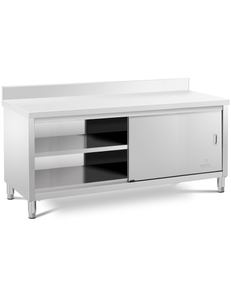 Nerūdijančio plieno pastatoma spintelė su briauna, montuojama prie sienos, stumdomos durys, 200x60cm
 
Nerūdijančio plieno pastatoma spintelė su briauna, montuojama prie sienos, stumdomos durys, 200x60cm