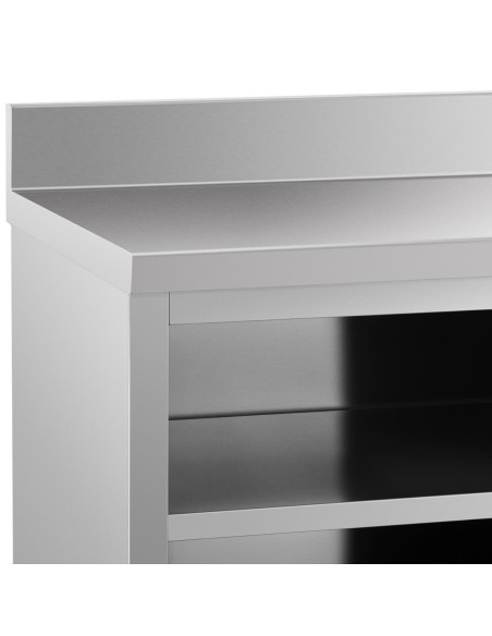 Nerūdijančio plieno pastatoma spintelė su briauna, montuojama prie sienos, stumdomos durys, 200x60cm
 
Nerūdijančio plieno pastatoma spintelė su briauna, montuojama prie sienos, stumdomos durys, 200x60cm