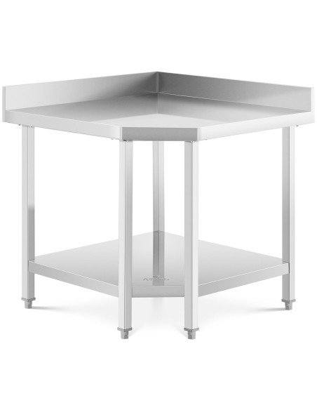 Kampinis stalviršis su nerūdijančio plieno briauna ir lentyna 90x90x70cm
 
Kampinis stalviršis su nerūdijančio plieno briauna ir lentyna 90x90x70cm