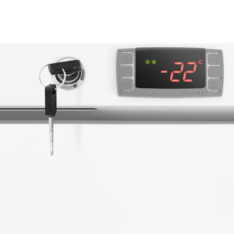Maitinimo šaldiklis, šaldiklio spintelė iki -22C, 590L, balta
