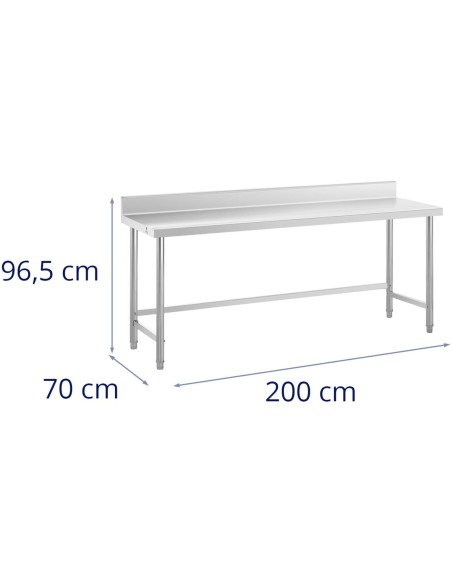 Stalas, nerūdijančio plieno, sieninis stalviršis su briauna 200x70cm
 
Stalas, nerūdijančio plieno, sieninis stalviršis su briauna 200x70cm