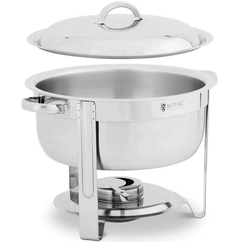 Buffet bain-marie šildytuvas pastos pagrindo indams, apvalus, 5L
Buffet bain-marie šildytuvas pastos pagrindo indams, apvalus, 5L