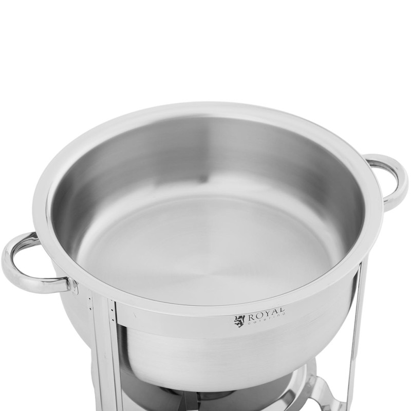 Buffet bain-marie šildytuvas pastos pagrindo indams, apvalus, 5L
