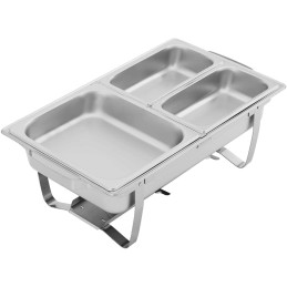 
Buffet bain-marie šildytuvas indams su šildytuvo pasta 1/ 2 GN + 2x 1/ 4 GN
