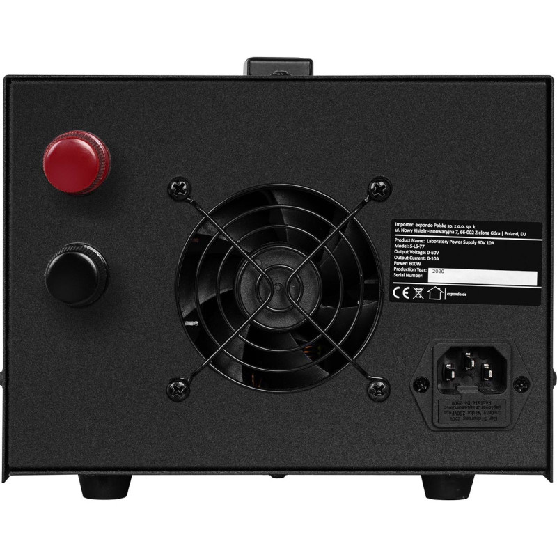 Laboratorinis maitinimo šaltinis S-LS-77 0-60V 0-10A DC