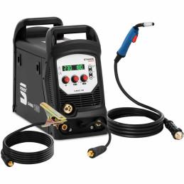 
Migomat suvirinimo aparatas su MIG/ MAG vielos tiektuvu 2T/ 4T 230V 180A

