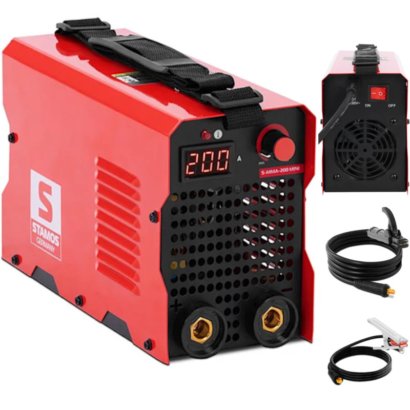 
IGBT MMA inverterio suvirinimo aparatas 100% ciklo HotStart AntiStick 230V 200A
