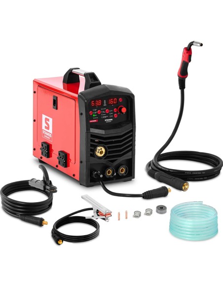Migomat MIG/ MAG suvirinimo aparatas su vielos tiektuvu, 100% sinergijos ciklas, 230V 160A
 
Migomat MIG/ MAG suvirinimo aparatas su vielos tiektuvu, 100% sinergijos ciklas, 230V 160A