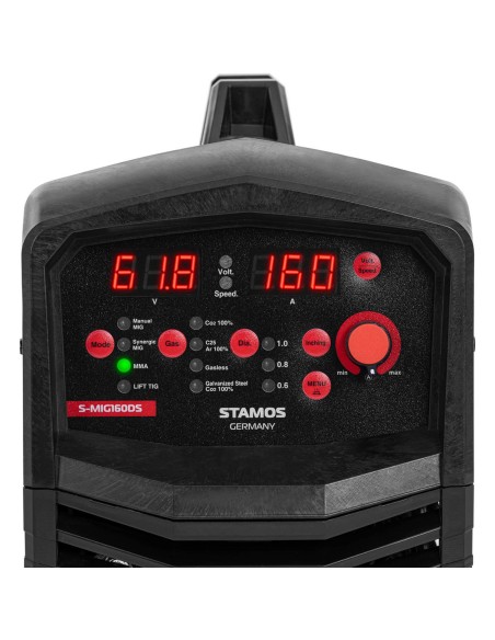 Migomat MIG/ MAG suvirinimo aparatas su vielos tiektuvu, 100% sinergijos ciklas, 230V 160A
 
Migomat MIG/ MAG suvirinimo aparatas su vielos tiektuvu, 100% sinergijos ciklas, 230V 160A