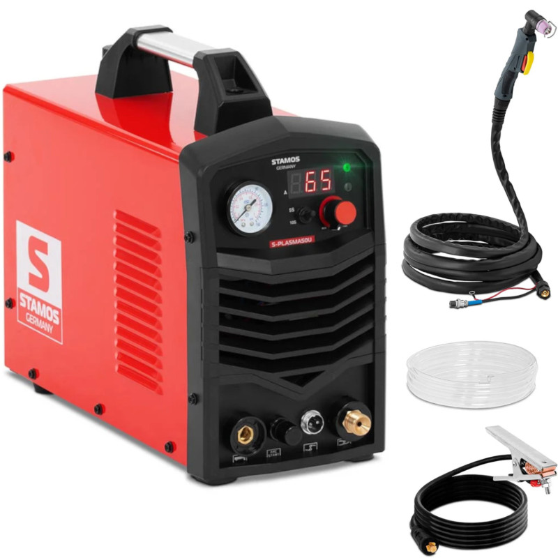 
IGBT plazminis pjaustytuvas, 100% ciklas, HF uždegimas, 230V 50A
