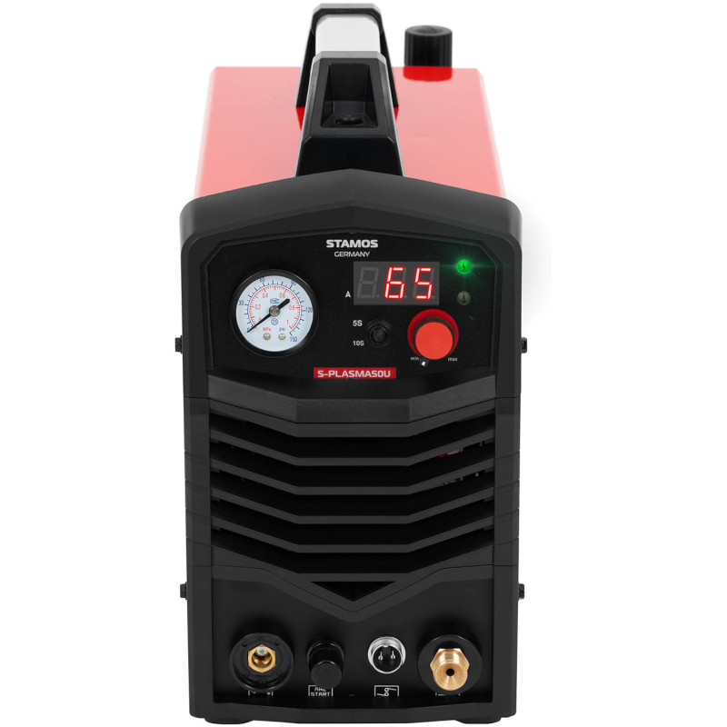 IGBT plazminis pjaustytuvas, 100% ciklas, HF uždegimas, 230V 50A