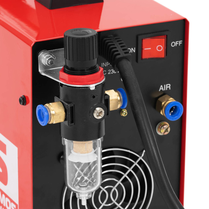IGBT plazminis pjaustytuvas, 100% ciklas, HF uždegimas, 230V 50A