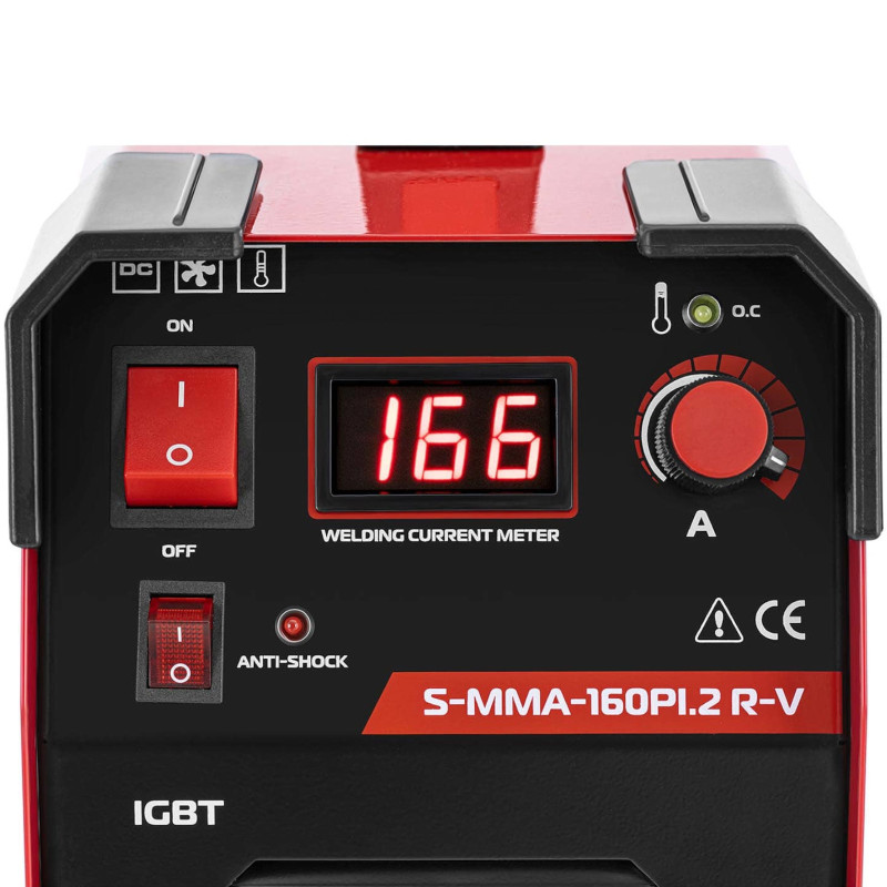 IGBT MMA VRD inverterinis suvirinimo aparatas 230V 160A