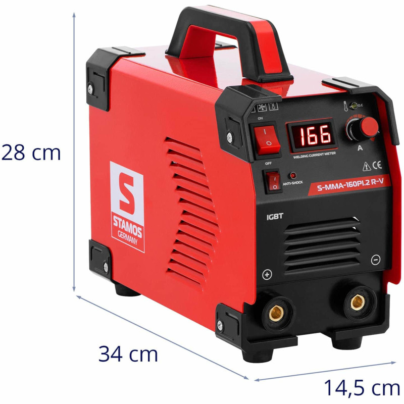 IGBT MMA VRD inverterinis suvirinimo aparatas 230V 160A