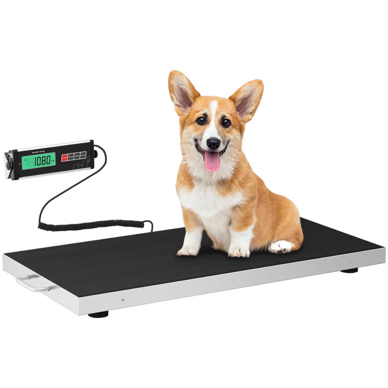 Veterinarinės platforminės svarstyklės 98x50cm gyvūnams 300kg / 100g