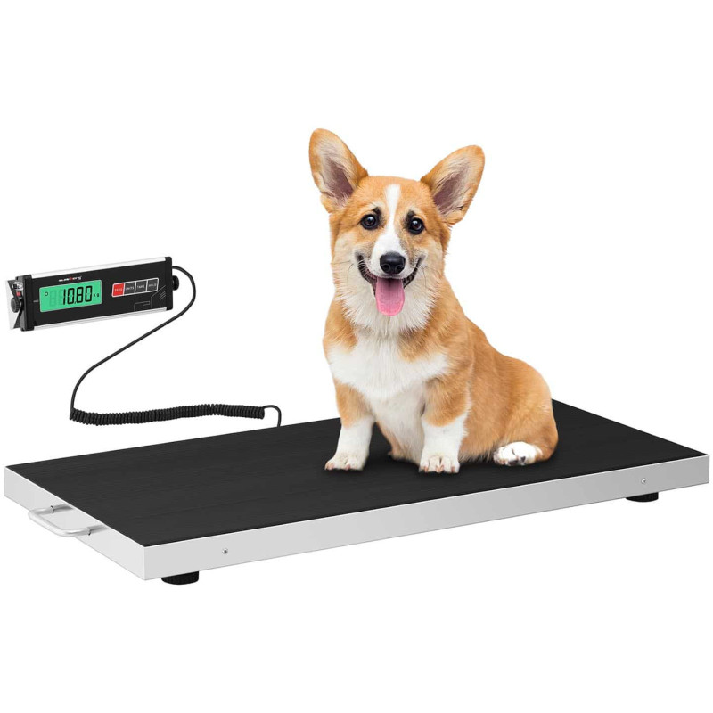 Veterinarinės platforminės svarstyklės 95x50cm gyvūnams 150kg / 50g