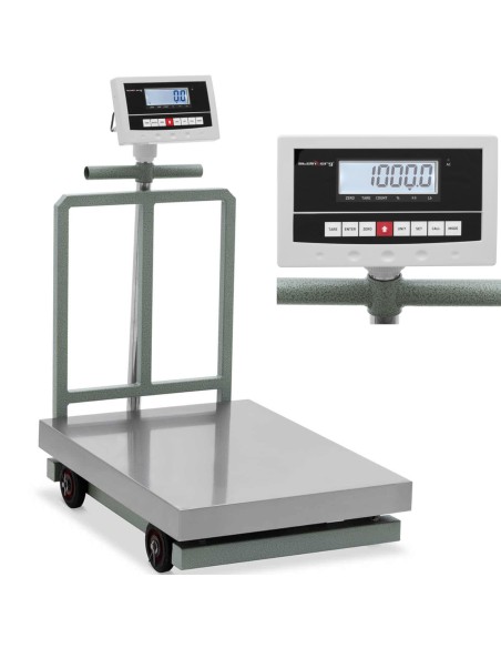 Platforminės svarstyklės 80x60cm mobilus sandėlis 1000kg / 0,2kg
 
Platforminės svarstyklės 80x60cm mobilus sandėlis 1000kg / 0,2kg
