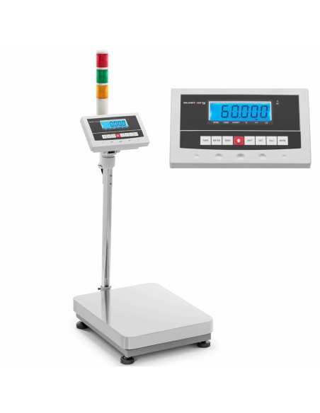 Sandėlio platforminės svarstyklės su LCD šviesos stulpeliu 60kg / 0,002kg
 
Sandėlio platforminės svarstyklės su LCD šviesos stulpeliu 60kg / 0,002kg
