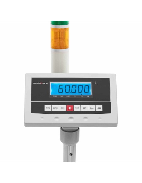 Sandėlio platforminės svarstyklės su LCD šviesos stulpeliu 60kg / 0,002kg
 
Sandėlio platforminės svarstyklės su LCD šviesos stulpeliu 60kg / 0,002kg